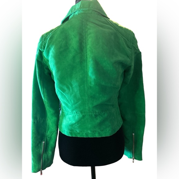 Crop moto jacket from h&m size 8 - Picture 2 of 4